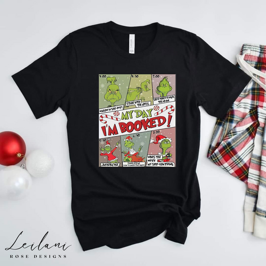 Grinch Christmas Presents Shirt, Christmas Whooville Shirt, Funny Grinch Mood Christmas Shirt, Holiday Shirt | Grinch Shirt | Christmas Shirt