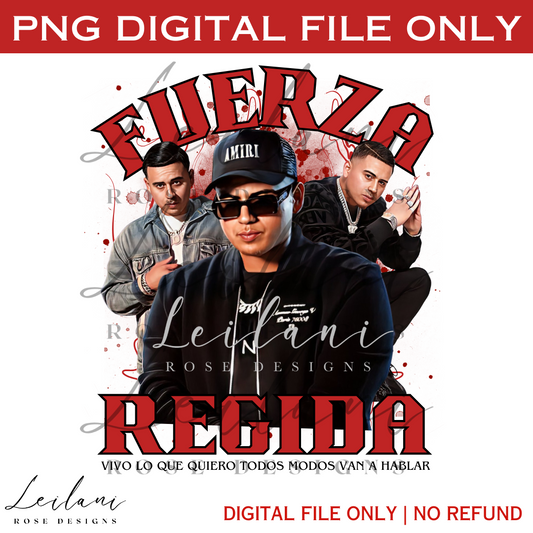 Fuerza Regida JOP Jesus Ortiz Paz | Sublimation File | Instant Download | DTF File | Graphic tee design