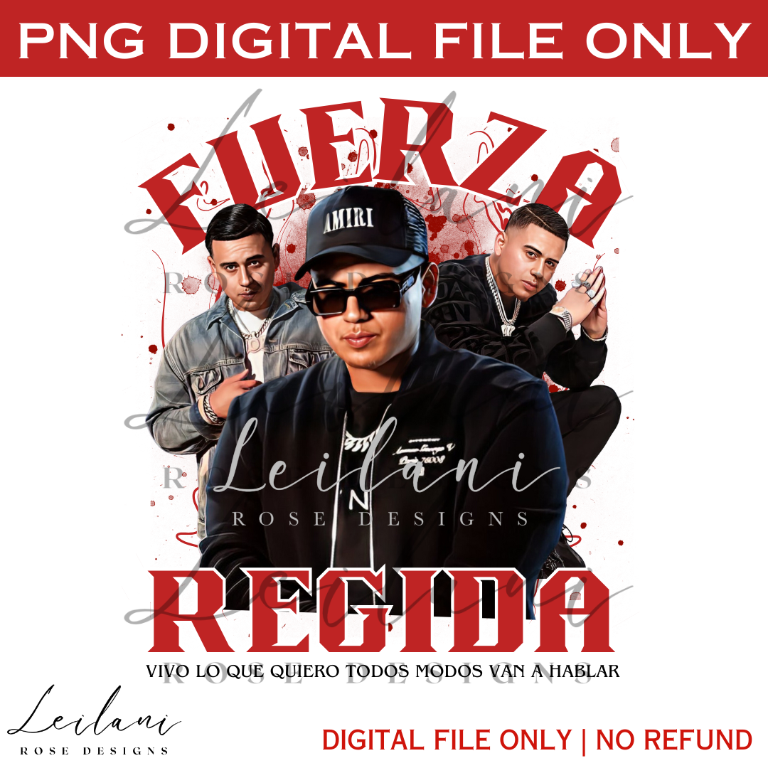 Fuerza Regida JOP Jesus Ortiz Paz | Sublimation File | Instant Download | DTF File | Graphic tee design